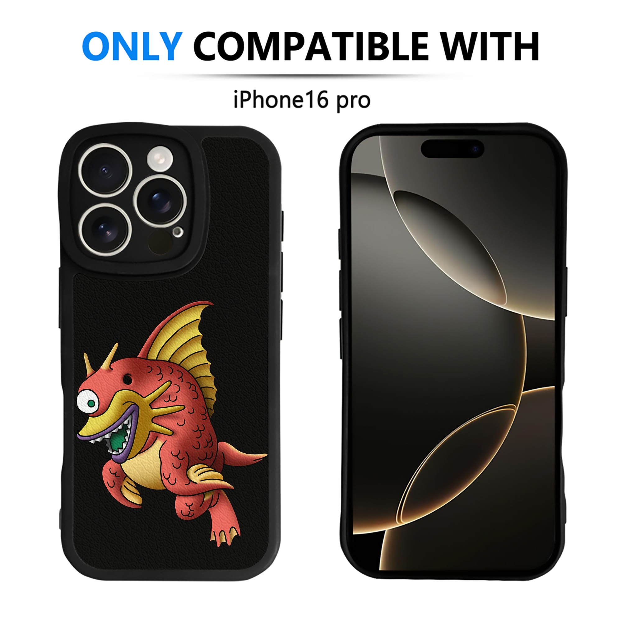 （画像用） ドラゴンクエスト Doragon Kuesuto Dragon Quest 【iPhone 16シリーズ対応】シリコンスマホケース（レザー調） 材質：シリコン